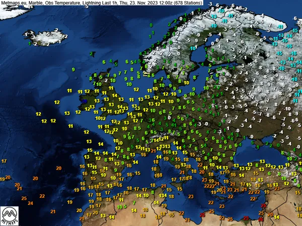 MetMaps – observations