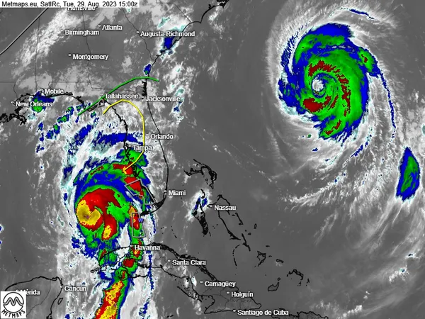MetMaps – radar / satellite images